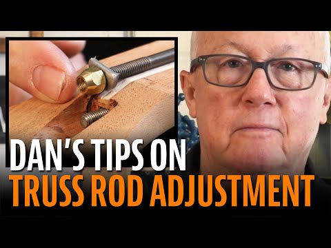 Understanding guitar truss rod adjustment