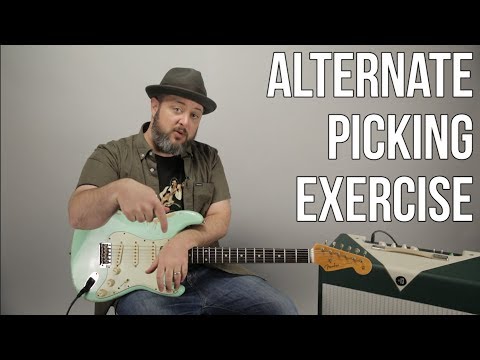 Guitar Lesson Exercise to Practice Your Alternate Picking