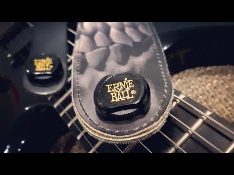 Ernie Ball super lock installation without drilling a guitar