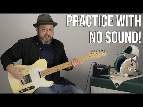 Practice Guitar Quietly - How to Practice Guitar Late at Night