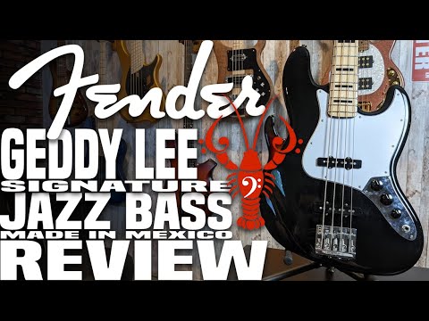 Fender Geddy Lee Jazz Bass (MIM) - The Mass Production of an Iconic Bass - LowEndLobster Review