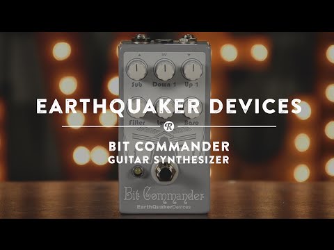 Earthquaker Devices Bit Commander Guitar Synthesizer | Reverb Demo Video