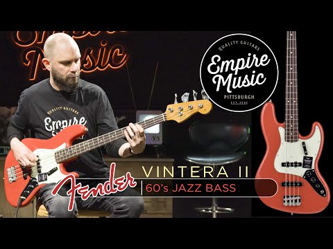 Fender Vintera II 60&#039;s Jazz Bass - EMPIRE MUSIC