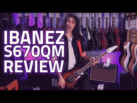 Ibanez S670QM Demo &amp; Review