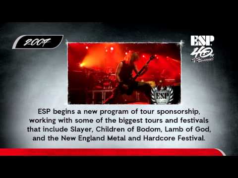 ESP Guitars: 40 Years of ESP