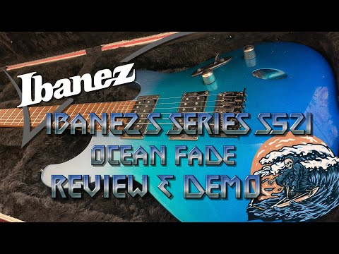 Ibanez “Ocean Fade Metallic” S Series s521 Review And Demo