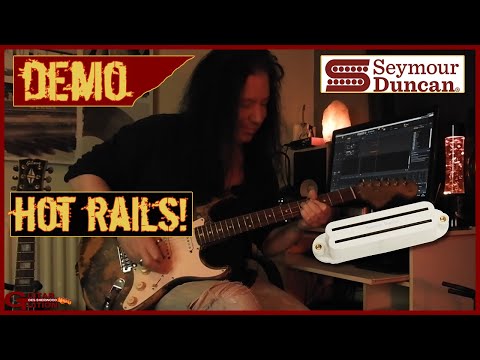 Seymour Duncan Hot Rails demo - sound comparison - original and Hot Rails