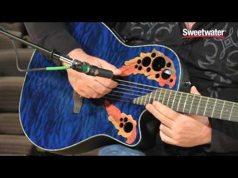 Ovation Celebrity Elite Plus CE44P-8TQ Acoustic-electric Guitar Demo - Sweetwater Sound