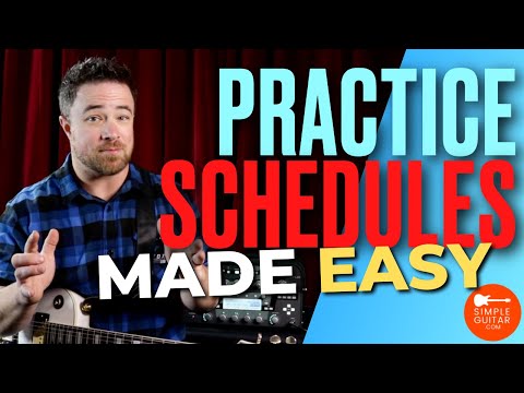 How to Create Your Guitar Practice Schedule