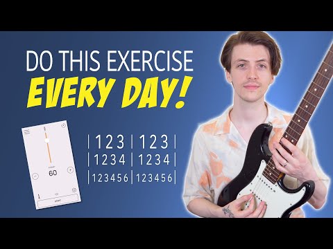 A Simple &amp; Effective Rhythm Exercise for Guitar Players