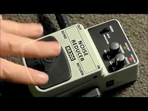 Behringer NR300 Noise Reducer + noise reduction tutorial