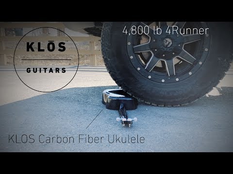 CAR vs KLOS CARBON FIBER Ukulele