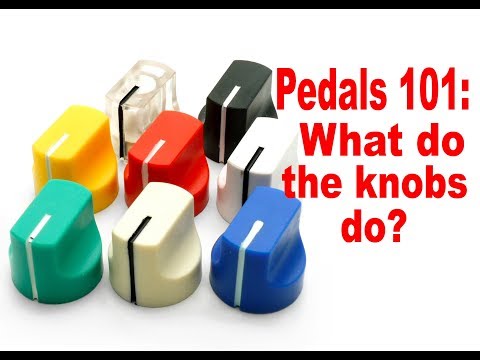 Pedals 101: What do the knobs do on guitar pedals?