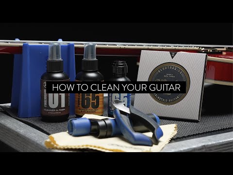 Guitar Maintenance | How to clean your guitar.