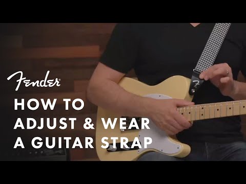 How To Wear a Guitar Strap | Fender