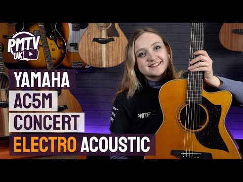 Yamaha AC5M ARE Electro Acoustic Review - A Stunning Acoustic For Both Stage &amp; Recording!