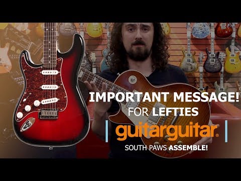 IMPORTANT MESSAGE for Lefties at Guitar Stores!