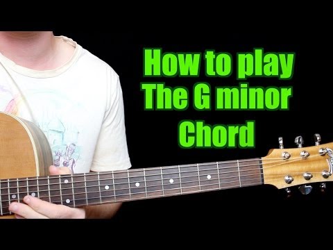 How to Play - G minor (Chord, Guitar)