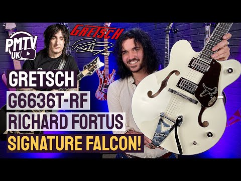 Gretsch Richard Fortus Signature Falcon! - Retro Meets Modern With The Stunning G6636T-RF!