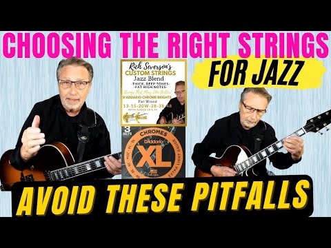 Choosing The Right Guitar Strings For Jazz | I Tried Everything!! | Save Time &amp; Money
