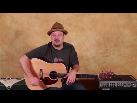 Beginner Acoustic Reggae Guitar Lesson - How to Play a Reggae Guitar Rhythm