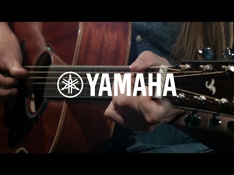 Yamaha FS850 All Mahogany Acoustic, Natural | Gear4music demo