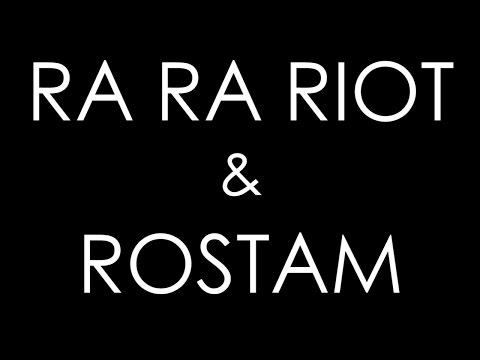 Ra Ra Riot &amp; Rostam - Water (Official Lyric Video)