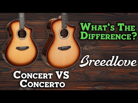 Uncovering Breedlove Guitars: Concert VS Concerto | Which Is Right For You?