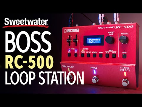 BOSS RC-500 Loop Station Compact Phrase Recorder Demo