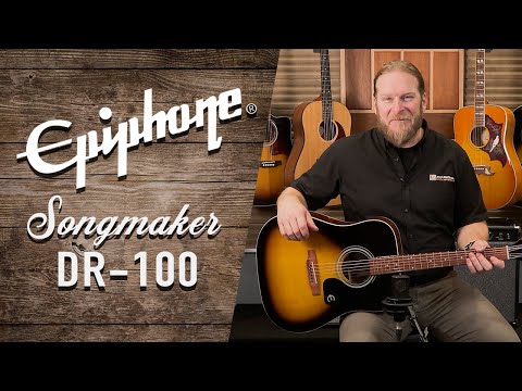 Epiphone Songmaker DR-100 Acoustic Guitar [Product Demo]