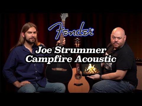 Fender Joe Strummer Campfire Acoustic Guitar | Demo and Review