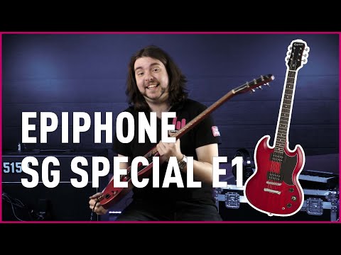 Epiphone SG Special Satin E1 Vintage Worn Cherry Electric Guitar Impression | Bax Music UK