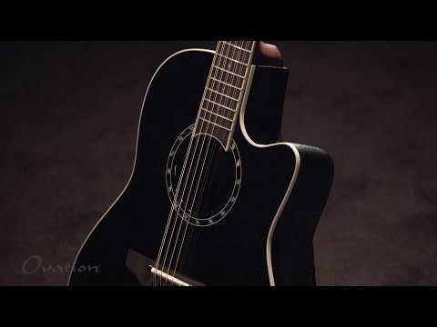 The Timeless Balladeer 12-String Deep Contour Black (2751AX-5) - Mark Kroos Demo