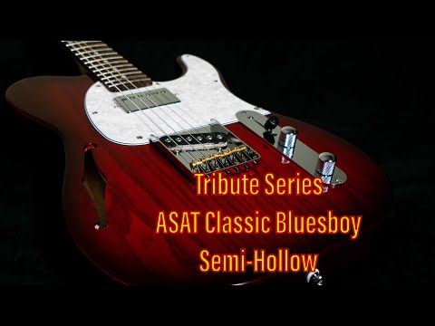 Tribute Series ASAT Classic Bluesboy Semi-Hollow