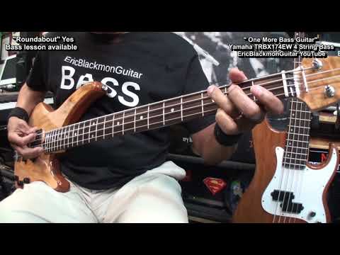 ONE MORE BASS GUITAR Review My Yamaha TRBX174EW Natural Mango Wood @ericblackmonmusicbass9175