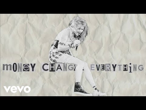 Cyndi Lauper - Money Changes Everything (Lyric Video)