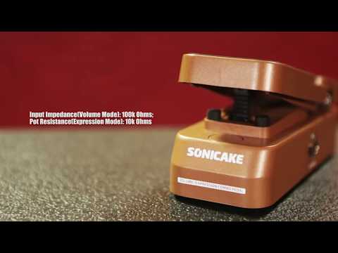 SONICAKE Volwah (Volume &amp; Wah) and Vexpress (Volume &amp;Expression), 2 in 1, Compact