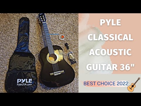 Pyle Classical Acoustic Guitar 36 Inch Review &amp; Unbox | Acoustic Guitar for Beginner