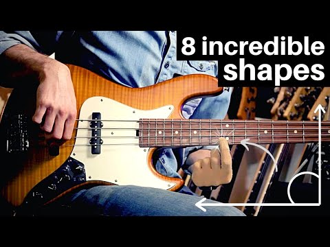 How to play harmonics on bass (8 must know shapes)
