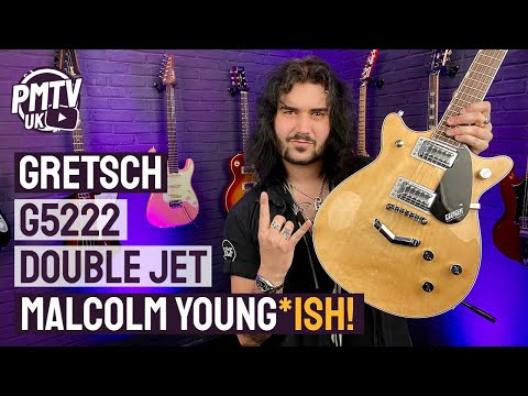 Gretsch G5222 Electromatic Double Jet - An Affordable Malcolm Young Signature Guitar? - AC/DC Vibes!