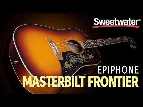 Epiphone Masterbilt Frontier Acoustic-electric Guitar Demo