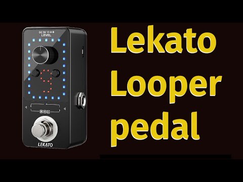 LEKATO Guitar Loop Effect Pedal