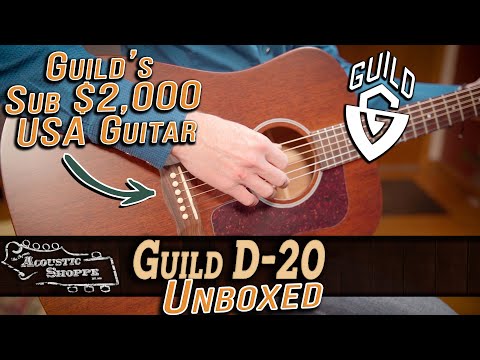 The BEST Intermediate USA Built Guitar | Guild D-20 Acoustic Guitar Review