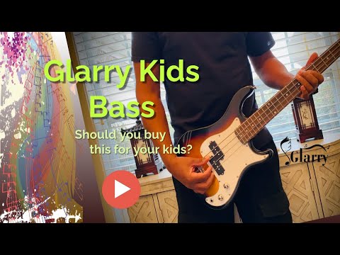 Should you purchase this for your kids? Here&#039;s my review of the Glarry GP 36&quot; Kids Bass w/20W Amp