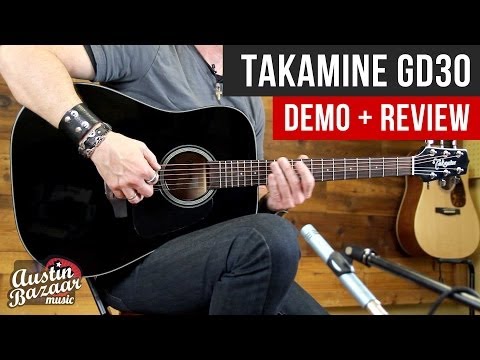 Takamine GD30 G-Series Acoustic Guitar Demo