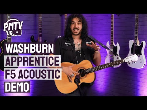 Washburn Apprentice F5 Folk Acoustic - Overview &amp; Demo