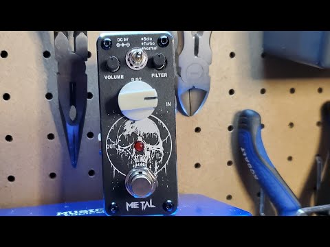 Review &amp; Demo: Sondery SML-9 Metal effects pedal!! $30 Metal Monster!!