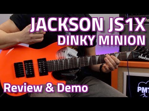 Jackson JS1X Dinky Minion Mini Electric Guitar - Review &amp; Demo
