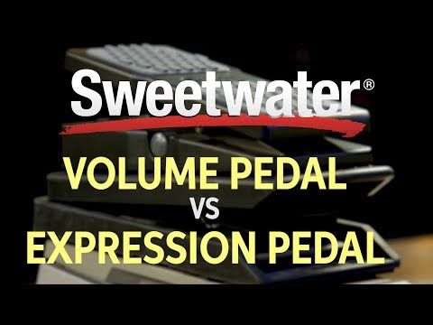 Volume Pedal vs. Expression Pedal — Daniel Fisher