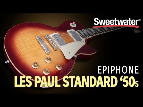 Epiphone Les Paul Standard &#039;50s Guitar Demo